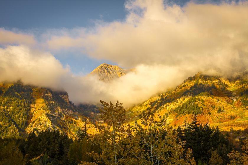 Log Cabin On The Stream Sundance, Utah المظهر الخارجي الصورة