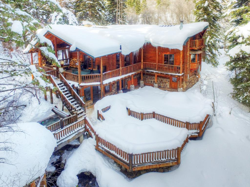 Log Cabin On The Stream Sundance, Utah المظهر الخارجي الصورة